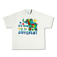 Pistachio it's okay to be different elephant autism awareness Urban Heavy Tee - BarkalooDesign