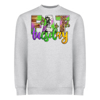 Heather Grey fat tuesday mardi gras Heavyweight Sweatshirt - Jasminsmagicworld