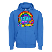 True Royal Love Your Truth Zipper Hoodie - BundleAndBundleShop