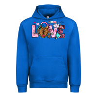 Cobalt love valentines day nurse Urban Hoodie - OliviaCreatesArt