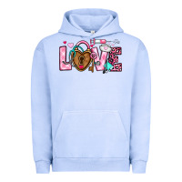 Pigment Grape Ice love valentines day nurse Urban Hoodie - OliviaCreatesArt