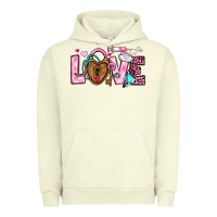 Pigment Pistachio love valentines day nurse Urban Hoodie - OliviaCreatesArt