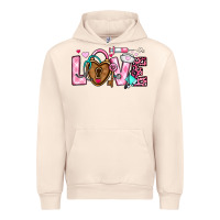 Sandshell love valentines day nurse Urban Hoodie - OliviaCreatesArt