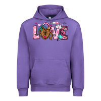 Tulip love valentines day nurse Urban Hoodie - OliviaCreatesArt