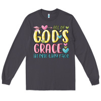 Smoke all of god's grace in one tiny face Long Sleeve Tee - MaliasSmallBusiness