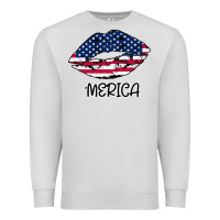 Dove Grey American lip Premium Sweatshirt - Bettercallsaul