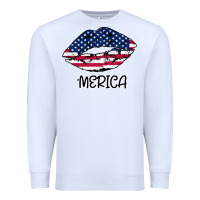 White American lip Premium Sweatshirt - Bettercallsaul
