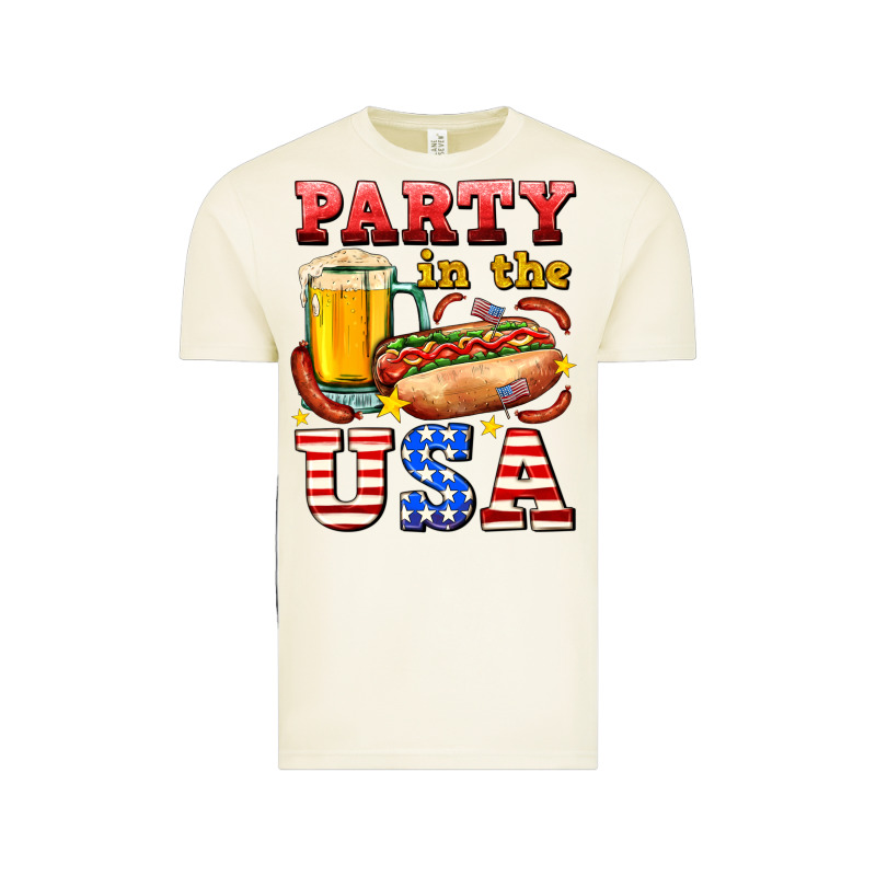 Party In The Usa Vintage Tee by AdoDesignShop | Teevron