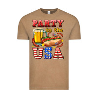 Vintage Coffee party in the usa Vintage Tee - AdoDesignShop