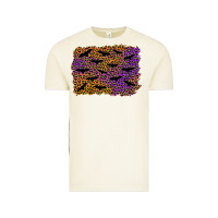 Vintage Arctic halloween leopard bat background Vintage Tee - AdoDesignShop