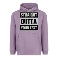 Lavender Straight Outta Your Text Heavyweight Hoodie - Bettercallsaul