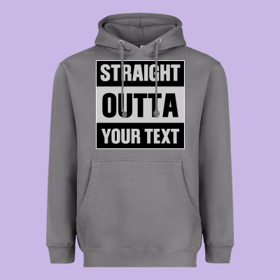 Straight Outta Your Text Heavyweight Hoodie Designed By Bettercallsaul
