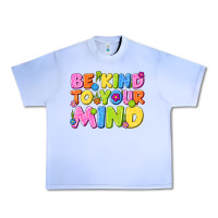 Grape Ice be kind to your mind Urban Heavy Tee - NancyCooperArtShop