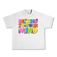 Lunar Rock be kind to your mind Urban Heavy Tee - NancyCooperArtShop