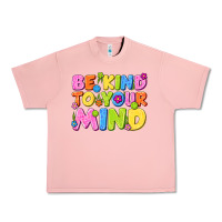 Salmon be kind to your mind Urban Heavy Tee - NancyCooperArtShop