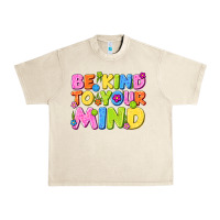 Sandshell be kind to your mind Urban Heavy Tee - NancyCooperArtShop