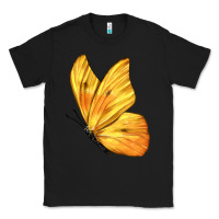 Black Flying Cloudless Sulphur Butterfly Classic Tee - LillyAllenDesigns