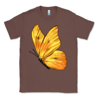 Chestnut Flying Cloudless Sulphur Butterfly Classic Tee - LillyAllenDesigns