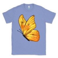 Colony Blue Flying Cloudless Sulphur Butterfly Classic Tee - LillyAllenDesigns