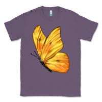 Lavender Flying Cloudless Sulphur Butterfly Classic Tee - LillyAllenDesigns