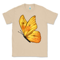Mushroom Flying Cloudless Sulphur Butterfly Classic Tee - LillyAllenDesigns