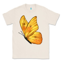 Natural Flying Cloudless Sulphur Butterfly Classic Tee - LillyAllenDesigns