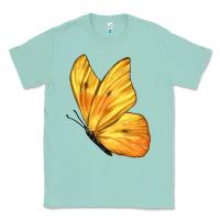 Seafoam Flying Cloudless Sulphur Butterfly Classic Tee - LillyAllenDesigns