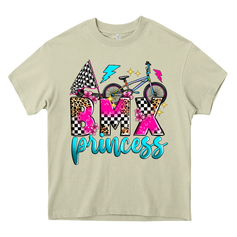 Bmx Princess Heavy Core Tee by Zillion Design Studio | Teevron