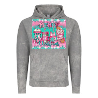 Cloud Rock merry Christmas pink coffee Vintage Hoodie - Jasminsmagicworld
