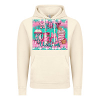 Vintage Artic merry Christmas pink coffee Vintage Hoodie - Jasminsmagicworld