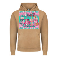 Vintage Camel merry Christmas pink coffee Vintage Hoodie - Jasminsmagicworld