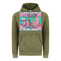 Vintage Olive merry Christmas pink coffee Vintage Hoodie - Jasminsmagicworld