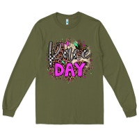 Army Green race day Long Sleeve Tee - JahusDesignShop