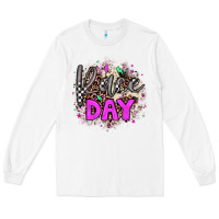 White race day Long Sleeve Tee - JahusDesignShop