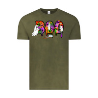 Vintage Olive halloween boo Vintage Tee - AdoDesignShop