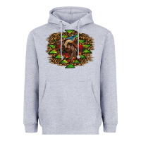 Heather Grey christmas rodeo Heavyweight Hoodie - RanaPortraitStore