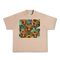 Burro long haired shaggy cow western Urban Heavy Tee - Jasminsmagicworld