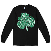 Black st patrick's day Long Sleeve Tee - MaliasSmallBusiness