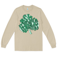 Mushroom st patrick's day Long Sleeve Tee - MaliasSmallBusiness
