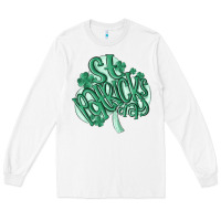 White st patrick's day Long Sleeve Tee - MaliasSmallBusiness