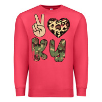 Cardinal Peace Love Premium Sweatshirt - Bettercallsaul