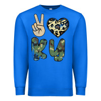 True Royal Peace Love Premium Sweatshirt - Bettercallsaul
