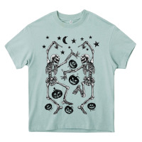 Arona halloween dancing skeletons Heavy Core Tee - BarkalooDesign