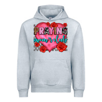 Heather Grey praying moms club olivia Urban Hoodie - OliviaCreatesArt