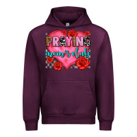 Mauve Wine praying moms club olivia Urban Hoodie - OliviaCreatesArt