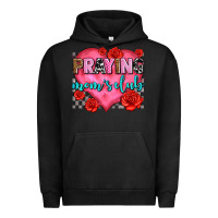 Pigment Black praying moms club olivia Urban Hoodie - OliviaCreatesArt