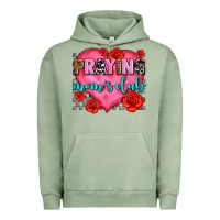 Pigment Oil Green praying moms club olivia Urban Hoodie - OliviaCreatesArt
