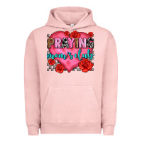 Pigment Salmon praying moms club olivia Urban Hoodie - OliviaCreatesArt