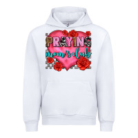 White praying moms club olivia Urban Hoodie - OliviaCreatesArt