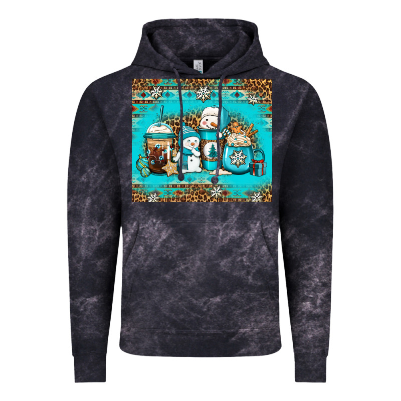 Winter Snowman Coffee Vintage Hoodie by Jasminsmagicworld | Teevron